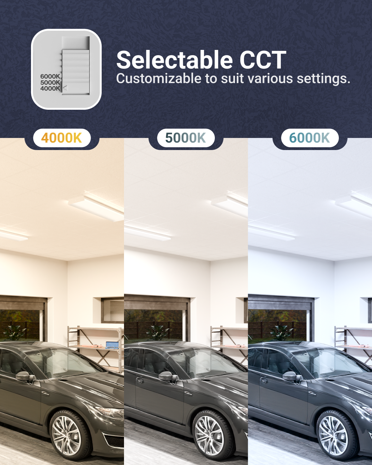 The fixture provides years of long-lasting bright task lighting using the power of energy-saving LED technology.