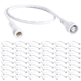 12 Inch 3-PIN Extension Cord for Sunco Selectable CCT Recessed Lights