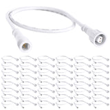 12 Inch 2-PIN Extension Cord for Sunco Single CCT Recessed Lights