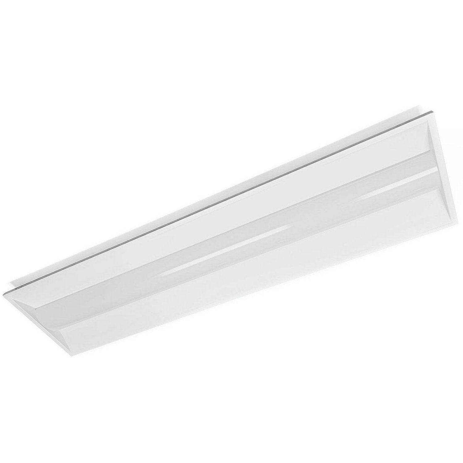 1x4 LED Troffer Center Basket Panel - Color Tunable 3500K/4000K/5000K/5700K/6000K - Watt Adjustable 15W/20W/25W/30W/40W - Up to 5000 Lumens - 0-10V Dimmable - 120-277V - RoHS Compliant, CE, FCC & ETL Qualified