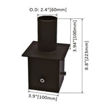 Tenon Adapter for Area Light Slip Fitter Mount