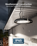 IP65 waterproof rating ensures reliable, bright light in any weather.