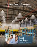 We uphold the highest standards by testing each product for optimal performance, and safety. Ideal for warehouses, retail spaces, gymnasiums, manufacturing, highway toll stations, gas stations, exhibition halls, supermarkets, distribution centers, and more.