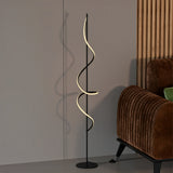 51" Sand Black LED Floor Lamp, 1500 Lumens