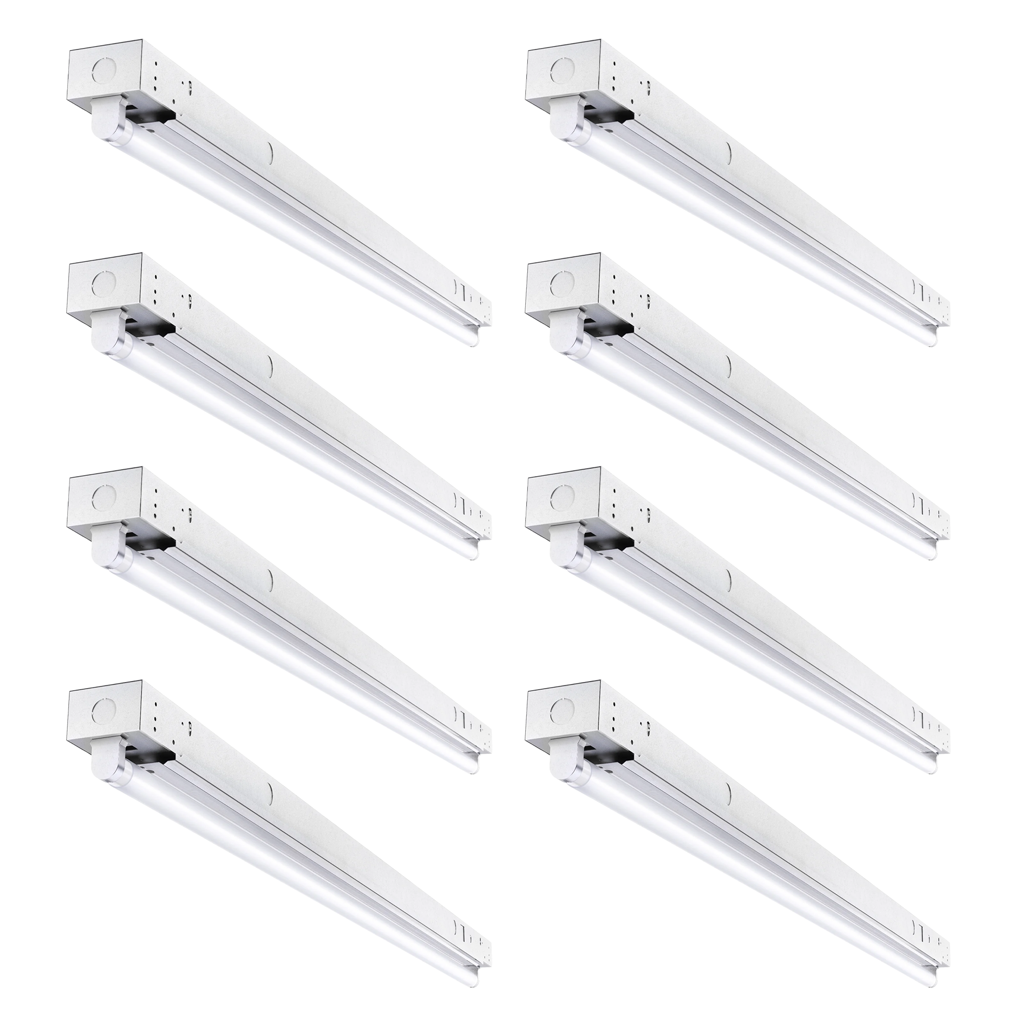 4ft T8 LED Strip Light Fixture, Single-Lamp, Non-Shunted, Single-Ended