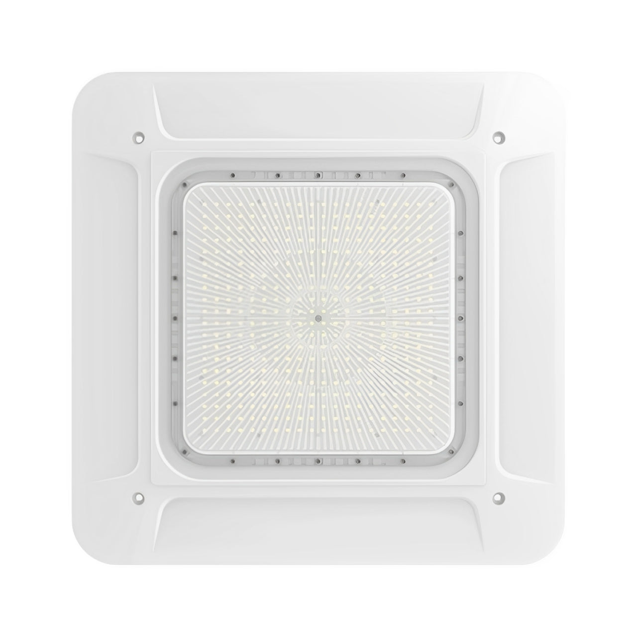 LED Gas Station Canopy Light, 240W, Dimmable, 43200 Lumens