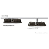 2 Installation Method for 27W exterior led lighting or warehouse led light fixture