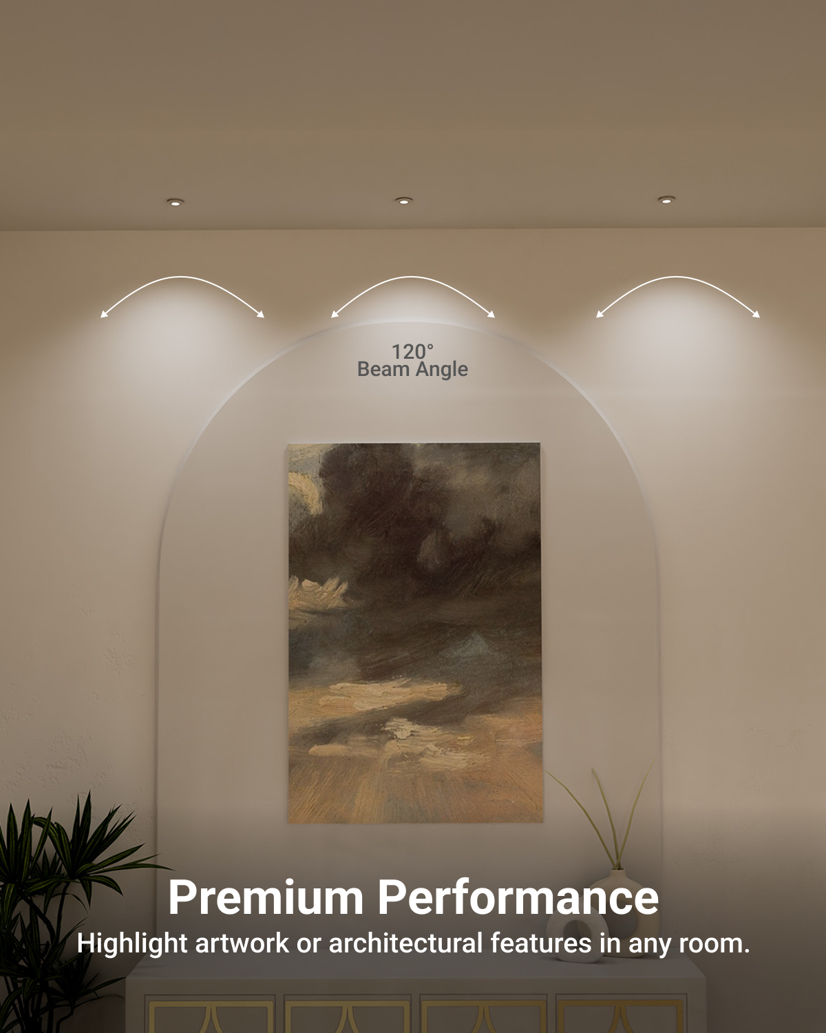 Transform any space into a gallery by directing light exactly where you want it, from sculptures to statement walls.