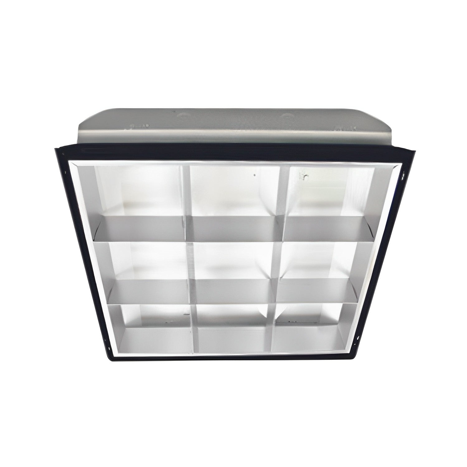 Front View of led troffer light or 2x2 troffer lights