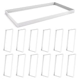 Surface Mount Kit for 2x4 LED Panel Lights, Aluminum Ceiling Frame Bracket