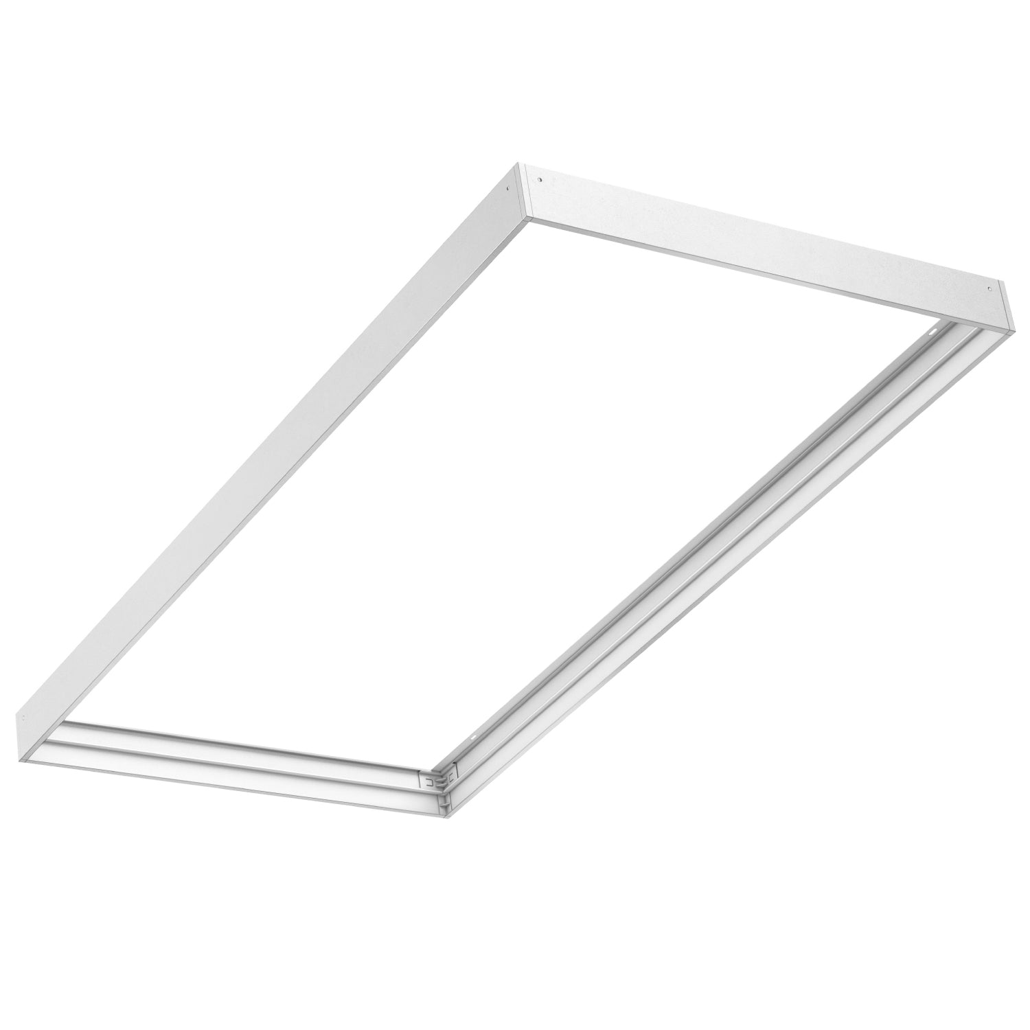 The 2x4 Panel Surface Mount offers a sleek, low-profile design for easy installation in spaces without drop ceilings, ensuring a clean, professional look.