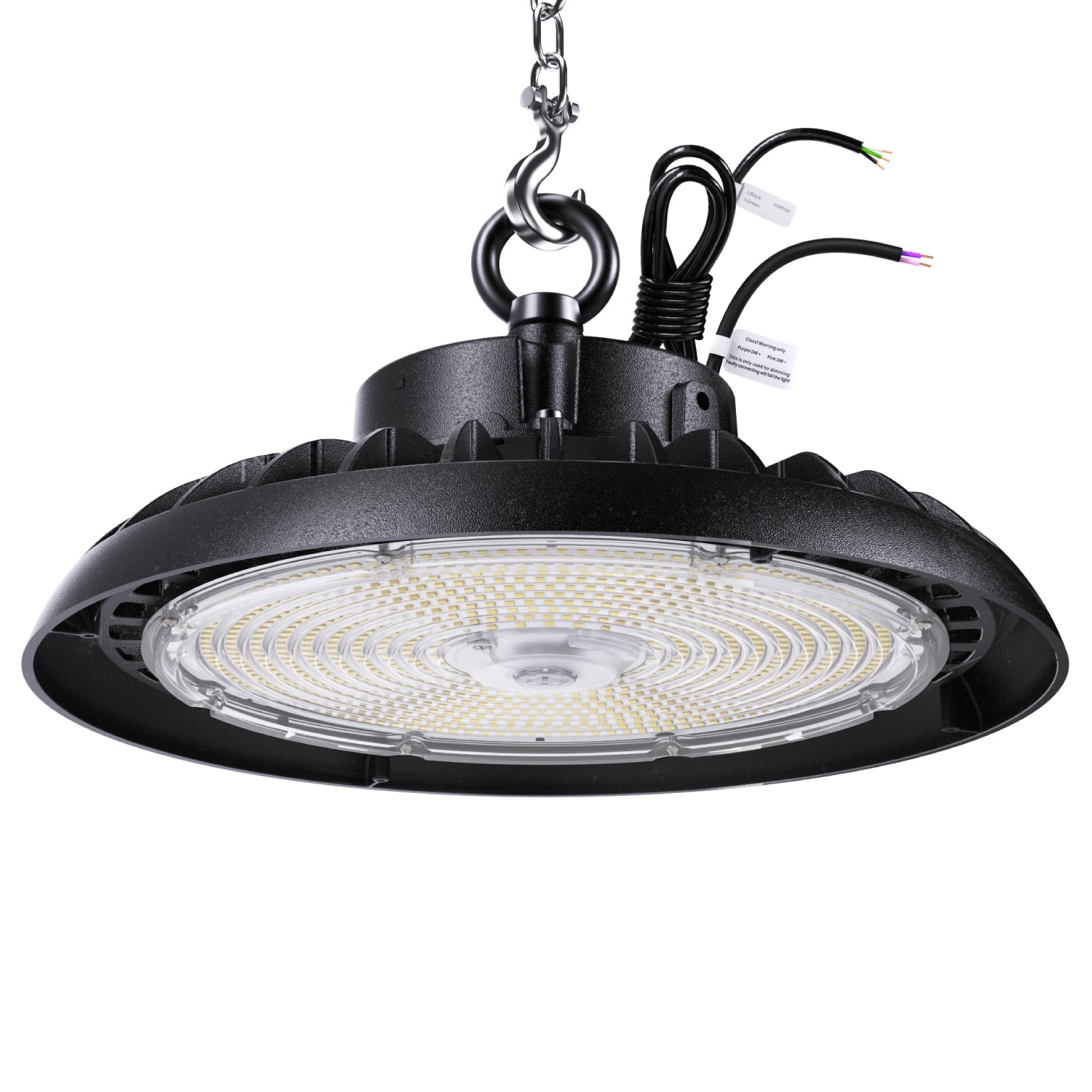 With its shatter-resistant aluminum housing, our UFO High Bays replace outdated HID fixtures with resilient and durable illumination.