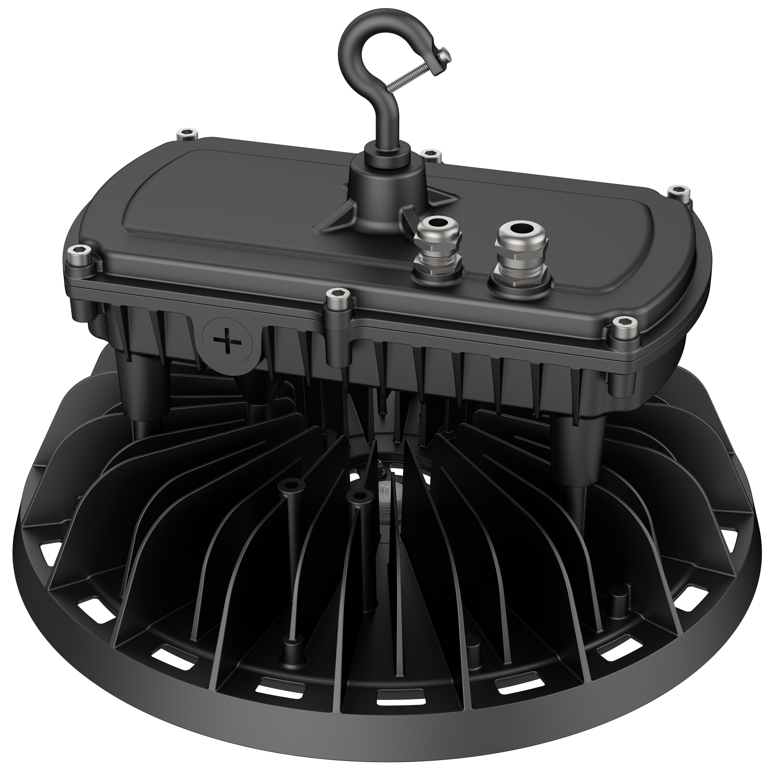 UFO High Bay LED Fixture, 310W/270W/240W, Selectable Wattage & CCT, Star Plus, 46500 Lumens