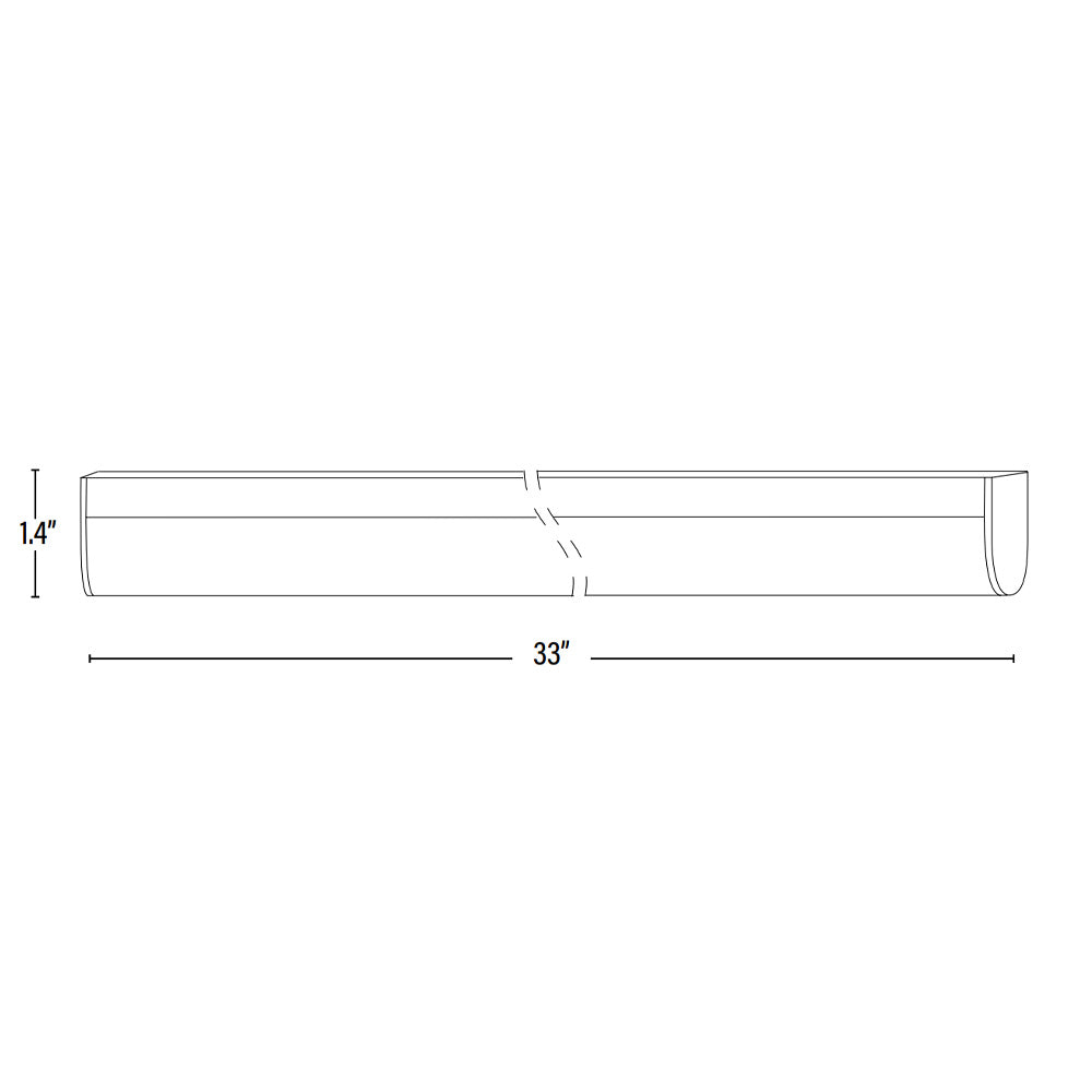 LED Under Cabinet Light Bar, 21" / 33"/ 40" , 1500 Lumens