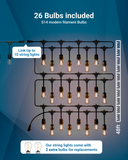 Increase the length of the string lights by adding more! The more lights you add, the better the experience.