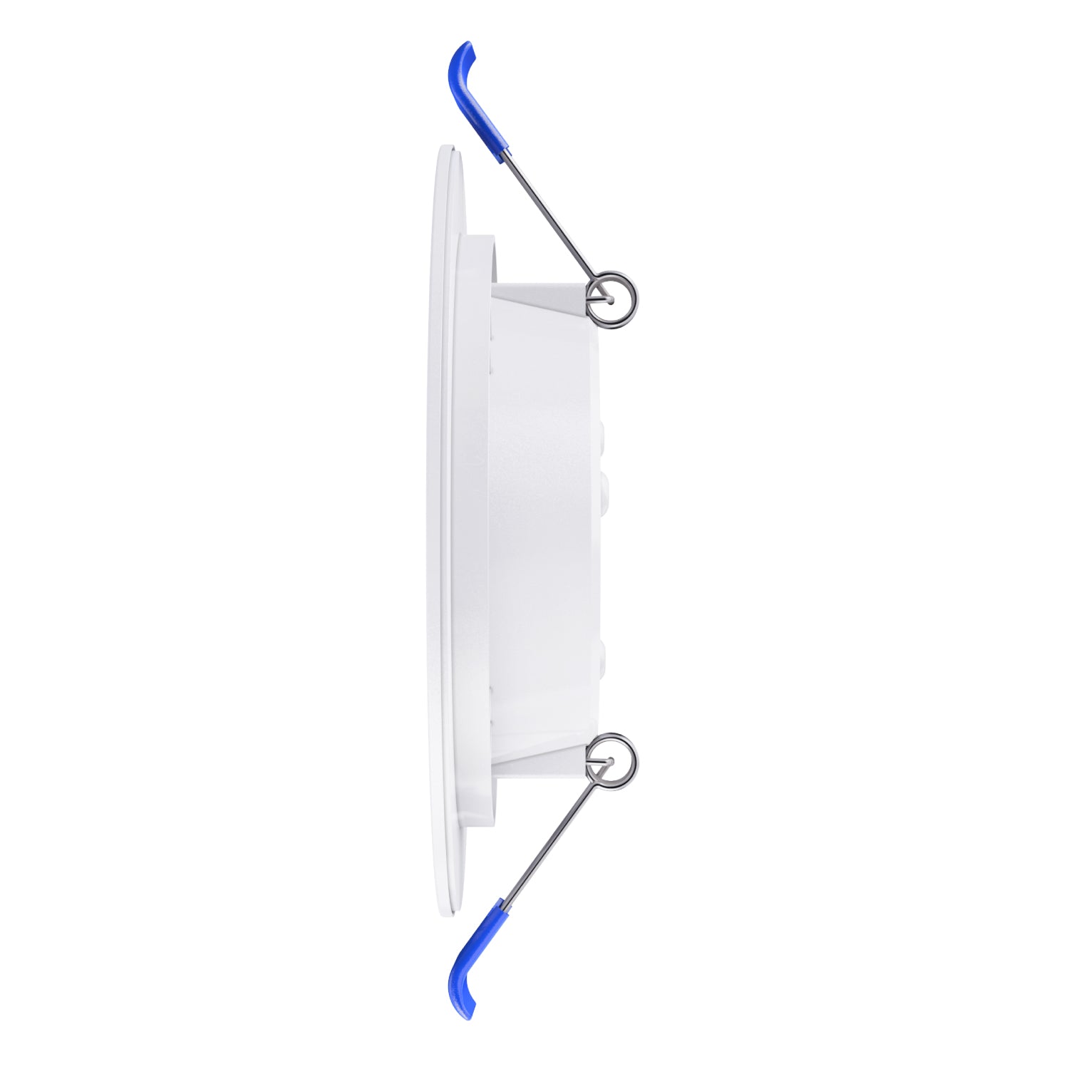 The dimmable Sunco Slim Downlight with Junction Box is an all-in-one package that includes J-box, wiring, wire nuts, the LED downlight, and spring clips to hold it in a narrow ceiling space. The baffle trim features uniformed grooves to maximize glare are create soft light that is less straining on your eyes. Easily install this recessed light since everything is included.