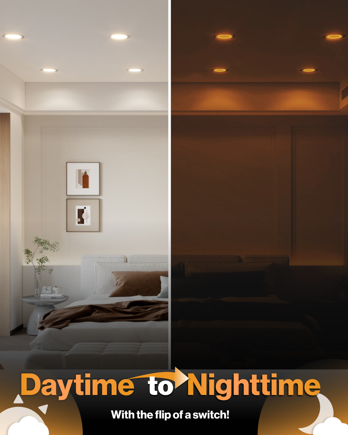 Ideal LED lighting fits any décor or mood for your indoor spaces.