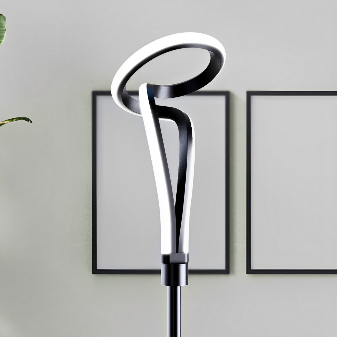 59" Sand Black LED Floor Lamp, 11W, 700 Lumens