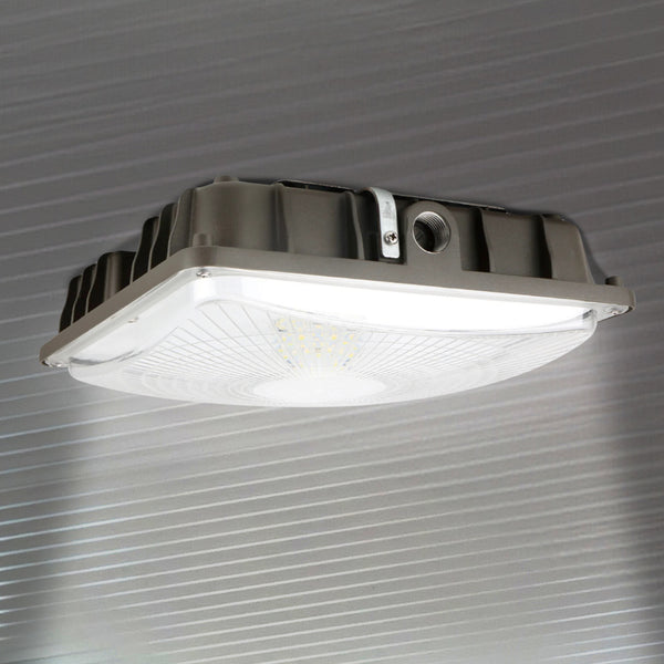 LED Canopy Light, 60W, Dimmable, 8000 Lumens