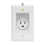 Enerlites Residential Grade 15A Recessed Tamper-Resistant Single Receptacle
