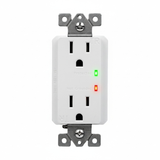 Enerlites Residential Grade 15A Tamper-Resistant Duplex Receptacle with Surge Suppressor