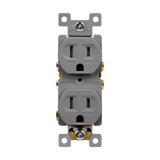 Enerlites Residential Grade 15A Self-Grounding Tamper-Resistant Duplex Receptacle