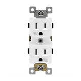 Enerlites Residential Grade 15A Tamper and Weather Resistant Duplex Receptacle, 5-15R