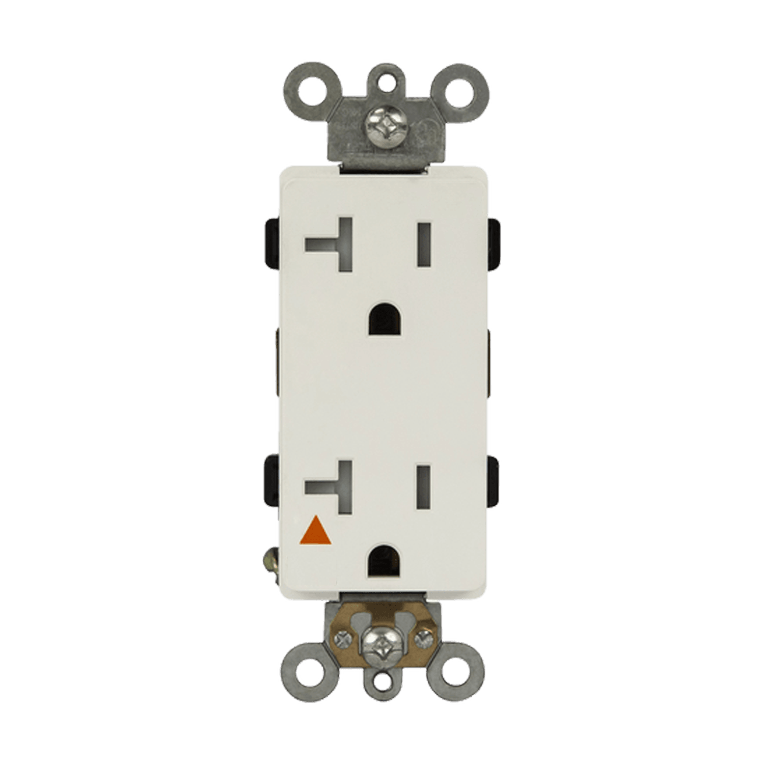 Enerlites Isolated Ground 20A Decorator Duplex Receptacle