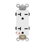 Enerlites Isolated Ground Decorator Duplex Receptacle, 6-20R