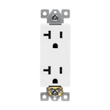 Enerlites Commercial Grade 20A Decorator Receptacle, 5-20R