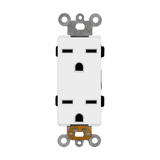 Enerlites Industrial Grade Heavy Duty 15A Decorator Receptacle, 6-15R