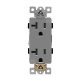 Enerlites Industrial Grade Heavy Duty 20A Decorator Tamper Resistant Receptacle, 5-20R