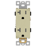 Enerlites Industrial Grade Heavy Duty 20A Decorator Tamper Resistant Receptacle, 5-20R