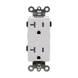 Enerlites Commercial Grade 20A Decorator Tamper Resistant Receptacle, 5-20R