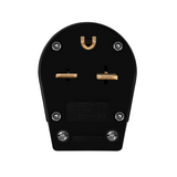 Enerlites Straight Blade Angle Replacement Male Plug 250VAC, 6-30P/50P