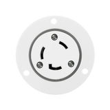 Enerlites Locking Flanged Outlet, 30A, L6-30RFO