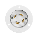 Enerlites Locking Flanged Inlet, 30A, L15-30PFI