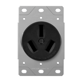 Enerlites Industrial Grade Flush Mount Receptacle, 50A, 10-50R