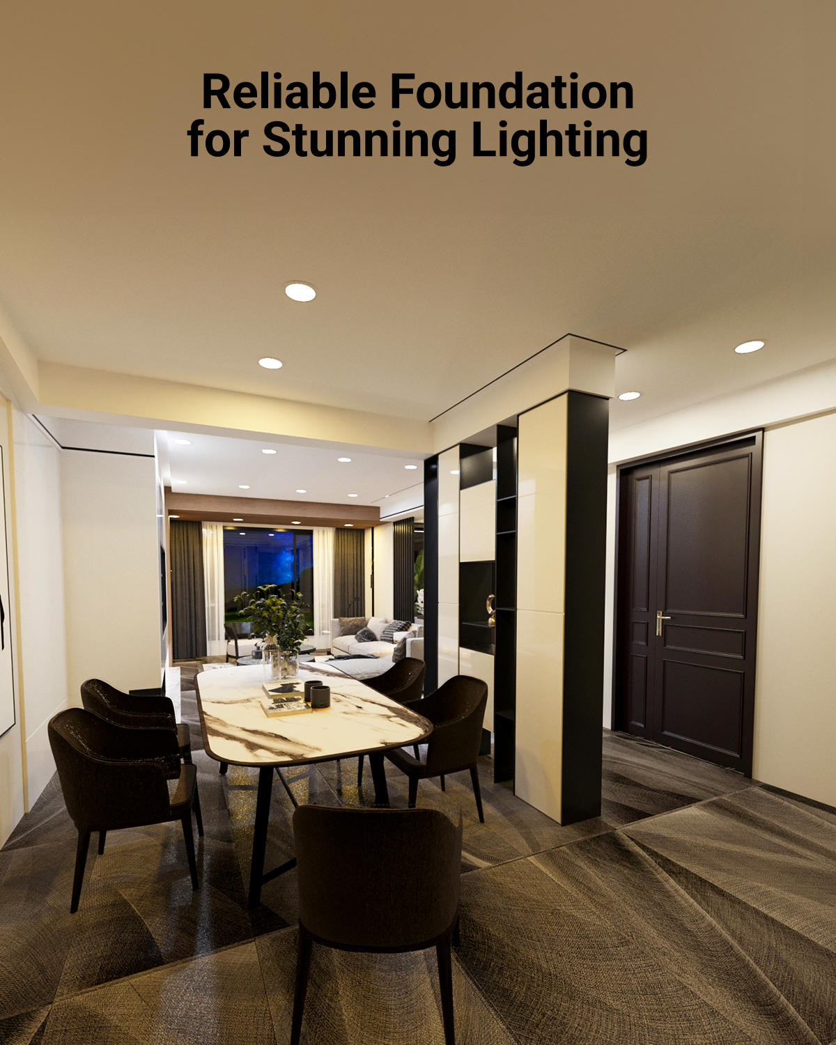 Recessed Lighting Can, 6 Inch, New Construction