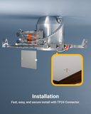 Recessed Lighting Can, 6 Inch, New Construction