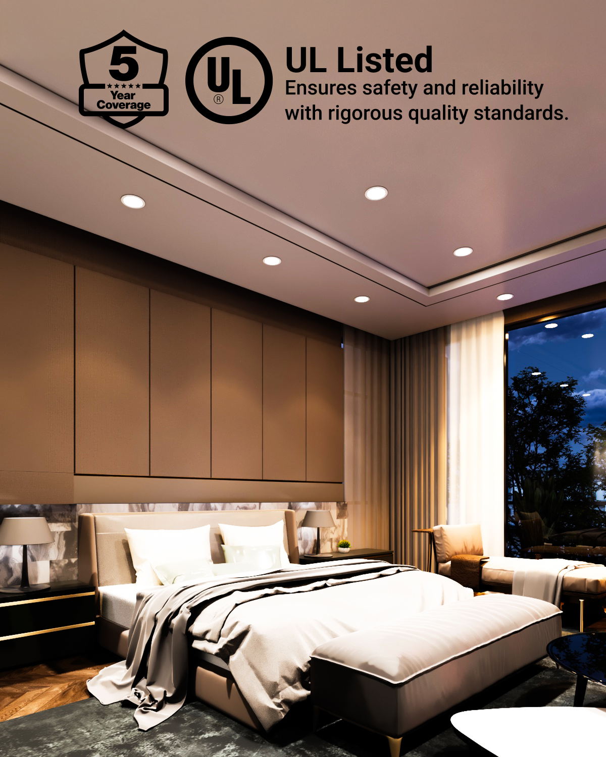 Recessed Lighting Can, 6 Inch, New Construction