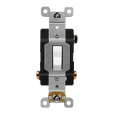 Enerlites Commercial Grade Toggle Switch 20A, Three-Way