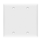 Enerlites Blank Cover Two-Gang Wall Plate