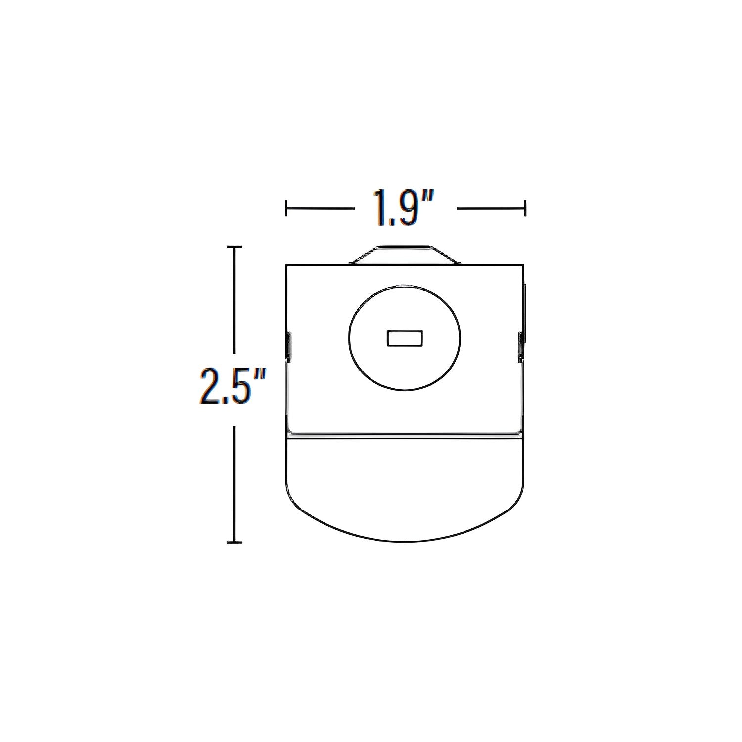 Front Dimension of 8ft led ready strip fixture or high quality led light strips
