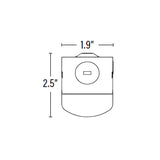 Front Dimension of 8ft led ready strip fixture or high quality led light strips