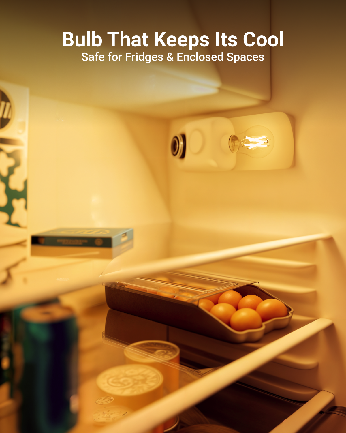 A15 LED Bulb, Filament, 7W, 800 Lumens