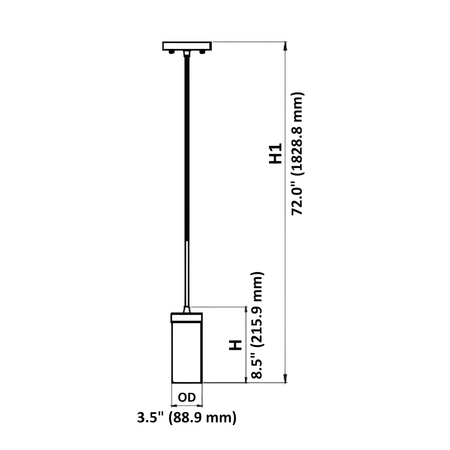 3 1/2" Satin Nickel & Opal White Glass Cylinder LED Mini Pendant Light, P058 Series