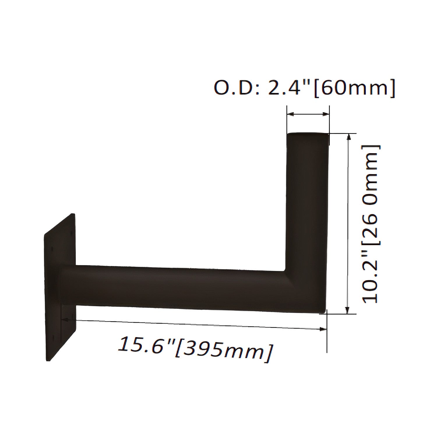 Tenon Adapter for Area Light Slip Fitter Mount