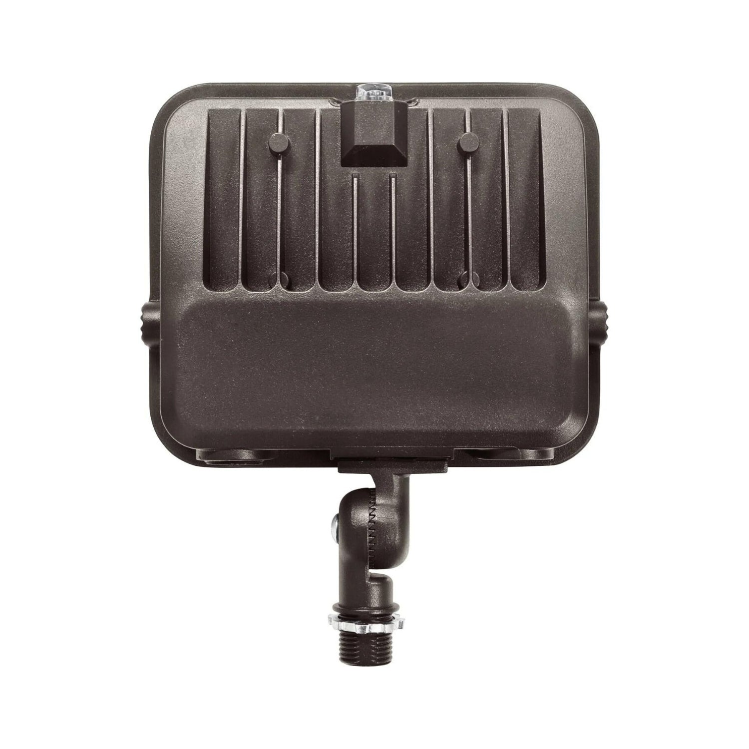 LED Flood Light, Knuckle Mount, Dark Bronze, 65W/54W/41W/27W, Dusk to Dawn Photocell, Selectable Wattage & CCT, 9400 Lumens