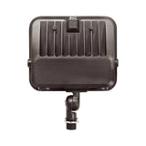 LED Flood Light, Knuckle Mount, Dark Bronze, 65W/54W/41W/27W, Dusk to Dawn Photocell, Selectable Wattage & CCT, 9400 Lumens